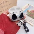 thumbnail image 3 of Compatible with AirPods Pro/Pro 2nd Generation Case Cover with Keychain, Luminous Skull Case Compatible with Apple Airpods Pro Case, Cute Funny Anime Case for Airpods Pro and Pro 2, 3 of 7