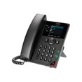 thumbnail image 1 of Poly VVX 250 - VoIP phone - 3-way call capability - SIP, RTP, SRTP, SDP - 4 lines - black, 1 of 3