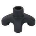 thumbnail image 2 of Cane Quad Base, Cane Tip 4 Prong Shock Absorbing ABS Rubber  for Stability for 19mm Canes, 2 of 7