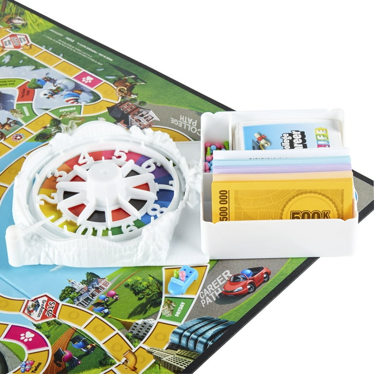 The Game of Life, Giant Edition Board Game for Kids Ages 8 and up 