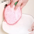 thumbnail image 6 of Ludlz 4PCS Kitchen Tool Lovely Fruit Dish Washing Cleaning Cloth Gadget Sponge Scouring, 6 of 8
