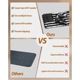 thumbnail image 3 of Stair Treads for Wooden Steps, American Flag Peel and Stick Stair Treads with Reusable Adhesive, Black US Flag Eagle Non Slip Indoor Stairs Runner Rugs Mats for Elders Dogs 8"x30" 7PCS, 3 of 7