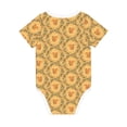 thumbnail image 2 of Daiia Cartoon Squirrel Printed Unisex-Baby Short Sleeve Onesies Bodysuits Baby Climbing Clothes Soft and Comfortable Romper with Expandable Shoulder Design-6 Months, 2 of 8