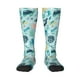 thumbnail image 1 of Fotbe Sea Animal Calcetas Divertidas Estampadas para Hombre y Mujer, Calcetas de Algodón hasta la Rodilla para Caminar, Correr, Enfermería y Embarazo, 1 of 6