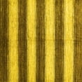 thumbnail image 1 of Ahgly Company Indoor Square Abstract Yellow Contemporary Area Rugs, 8' Square, 1 of 4