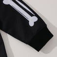thumbnail image 7 of GYRATEDREAM Toddler Boy Skeleton Outfits Crew Neck Long Sleeve Pullover Sweatshirt Pants Baby Halloween Outfits 12M-5T, 7 of 7
