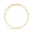 thumbnail image 2 of ANGARA Lab Grown Pave Set Diamond Olive Leaf Vine Ring for Women in 14K Yellow Gold (Size-1.7mm| Color-F-G| Clarity-VS) | April Birthstone, Anniversary Jewelry Gift for Women | Lab-Grown Diamond Ring, 2 of 4