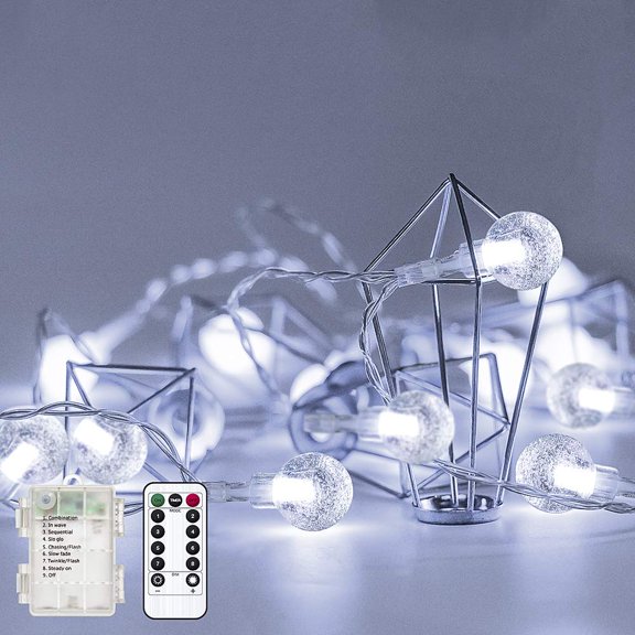 Cadena de luces Metaku RGB, 8 modos, 8 m, 50 LED, resistentes al agua