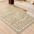 thumbnail image 3 of LOKHOM 4'x 6' Bohemian Area Rugs for Living Room, Non-Slip Backing Machine Washable Carpet, Brown, 3 of 8