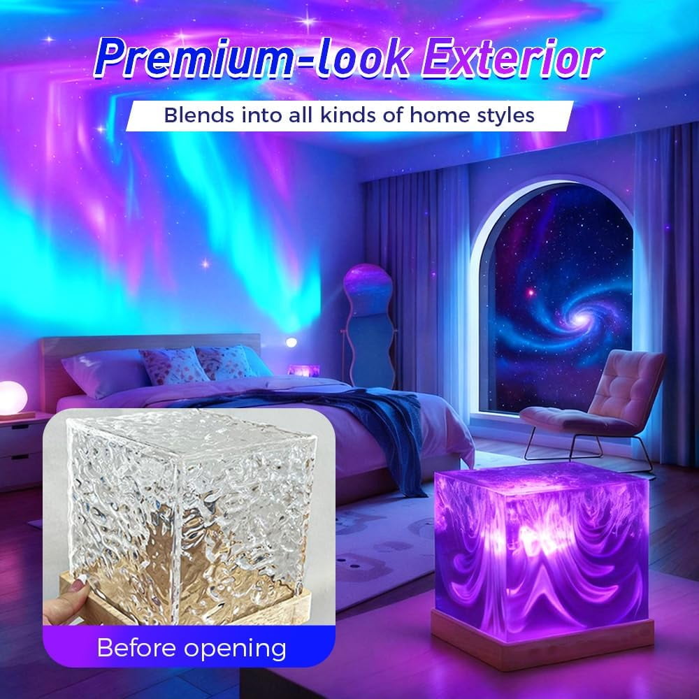 Magical Northern Lights Galaxy Projector with Remote Control, 16 Colors  Night Light for Bedroom, Auto Timer Ceiling Projector for Kids Teens Room Decor Ambience Lighting