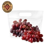 Fresh Red Seedless Grapes from California, Bag (2.25 lbs/Bag Est.)