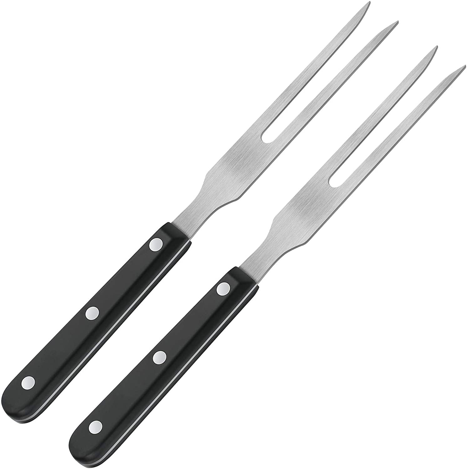 BBQ Tool Meat Carver Forks for Grill OFXDD Long Handled Stainless Steel Carving Fork for Barbeque Pack of 2