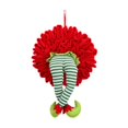 thumbnail image 2 of Corona Pierna Elfo Navidad Guirnaldas Patas (patas) Verde, 2 of 4