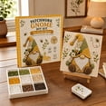thumbnail image 6 of Gnome Mosaic Art Kit DIY Handmade Craft with Colorful Tiles, Beginner Friendly Mosaic Craft Kit for Adults, 3.94 x 3.94 Inch Home Desk Shelf Decor Gift, 6 of 6