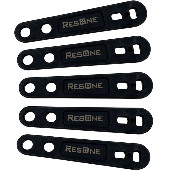 5pk ResOne Hardened Plastic Oxygen Cylinder E Wrench #CW-130-5