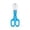 Blue, variant on KEVCHE Insect Scissors Trap,Reptile Feeding Clamp with Poop Scoop, Reptile Feeding and Cleaning Tool for Tortoise Lizard FPlastic Reptile Feeding Clamp for Small Animals Terrarium Accessories