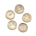 thumbnail image 1 of 5 Pieces Sealing ing Stamps for Wedding Invitation Greeting Card Thanksgiving Santa Claus, 1 of 9
