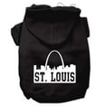 thumbnail image 3 of Mirage Pet Products St Louis Skyline Screen Print Pet Hoodies Bright Pink Size Med, 3 of 10