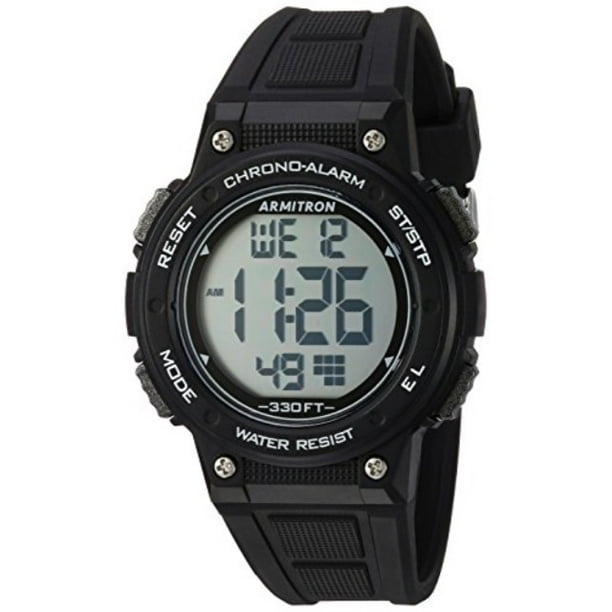 armitron watch stop hourly chime