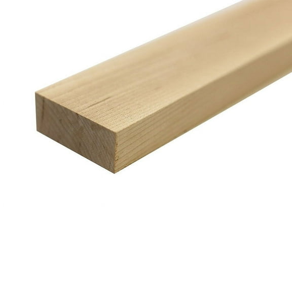Maple Lumber Board 3/4" x 2" (4 Piece) | 3/4" Boards