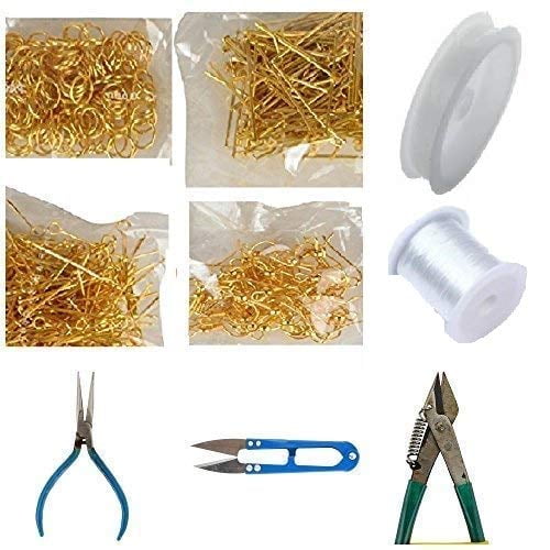 Am Jewellery Making Diy Essential Combo Set (9 Items) Includes Beading