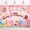 PinkCandyland, variant on Pink Candyland Backdrop for Welcome to Candy Land Background for Girls Sweet Cartoon Rainbow Fantasy Wonderland Birthday Party Decorations Banner Supplies Photo Booth Props
