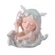 thumbnail image 5 of Decoración de baño de 3,54 pulgadas, regalo de niña sirena, estante para dormitorio, escultura de princesa de resina, escultura decorativa, Ángel, manualidades para el hogar A, 5 of 5