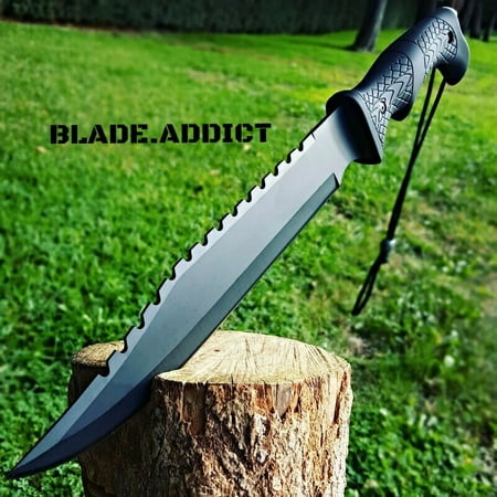 Blade Addict 9.5 in Fixed Blade Tactical Knife