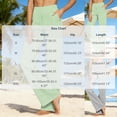 thumbnail image 4 of Horkkom Womens Linen Pants Elastic Waist Straight Leg Pants Summer Casual Vacation Beach Pants with Pockets M, 4 of 6
