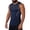 newhgg044-Navy, variant on Yaoyar Compression Shirt Men Slimming Body Shaper Vest Crewneck Workout Shirts Tummy Control Undershirts