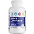 thumbnail image 3 of Bronson Men's Complete Once - Daily Multi For Active Men, 1 Tablet Multivitamin, Supports Muscle Function, Immunity, Metabolism, & Energy, 180 Tablets, 3 of 7