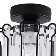 thumbnail image 3 of Luz de techo de cristal, lámpara lujosa de hierro moderna creativa para de Negro Yuyangstore Luz de techo de cristal, 3 of 8