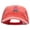 Coral, variant on Peru Flower Embroidered Pigment Dyed Wash Cap - Purple OSFM