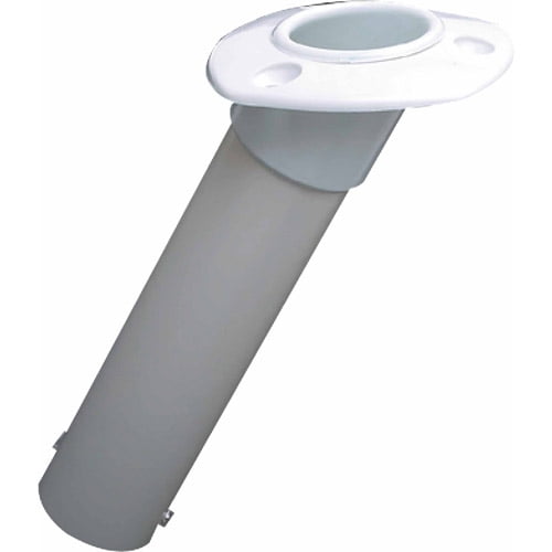 Seachoice 30 Degree Plastic Rod Holder with White Flange