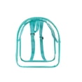 thumbnail image 2 of Transparent Backpack for Security Check, Gaqring Large Capacity PVC Clear Bag, Waterproof Lightweight Student Backpack for Concert Travel Office, Green, 2 of 6