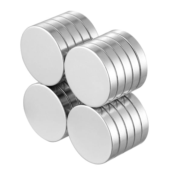 Super Strong 20 Neodymium Magnets 3/4 in X 1/8 in Permanent Magnet disc