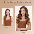 thumbnail image 3 of 40mm Long Barrel Curling Attachment with Adjustable Curl Direction for Long Hair Gold for Dyson Airwrap, 3 of 4