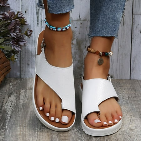 

eczipvz Walking Shoes Women Sandals for Women with Arch Support for Comfortable Walk Summer Wedge Sandal Slip On Platform Sandals Shoes