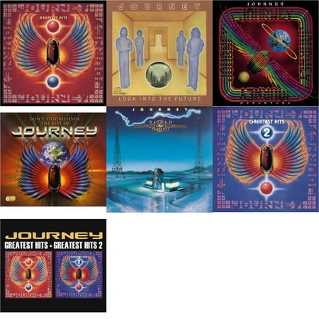 Greatest Hits & Look Into The Future & Departure & Dont Stop Believin: Best Of & Raised On Radio & Journey's Greatest Hits Vol.2 & Greatest Hits 1 & 2 [CD Bundle]