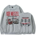 thumbnail image 5 of Koe Wetzel Damn Near Normal Tour 2024 Crewneck Sweatshirt Unisex Fashion Long Sleeve, 5 of 5