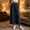 Navy women wide leg pants a1, variant on Cagogo Women's Wide Leg High Waisted Flowy Ankle Pants Casual Solid Loose Trousers for Summer Beach Work Lounge Palazzo Beachwear Clothes, Black M