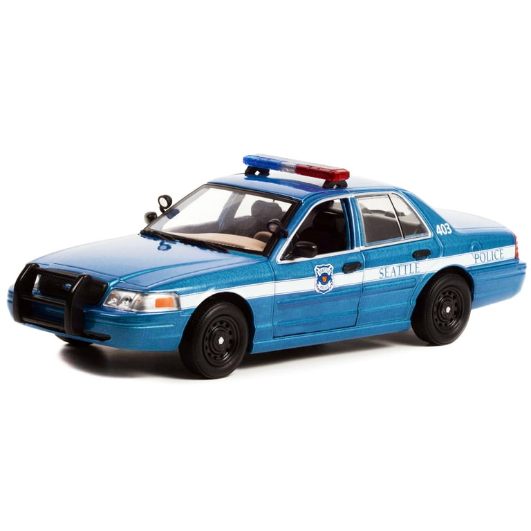 2001 Ford Crown Victoria Police Interceptor Blue Met