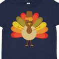 thumbnail image 3 of Inktastic Thanksgiving Pilgrim Turkey Holiday Boys or Girls Toddler T-Shirt, 3 of 4
