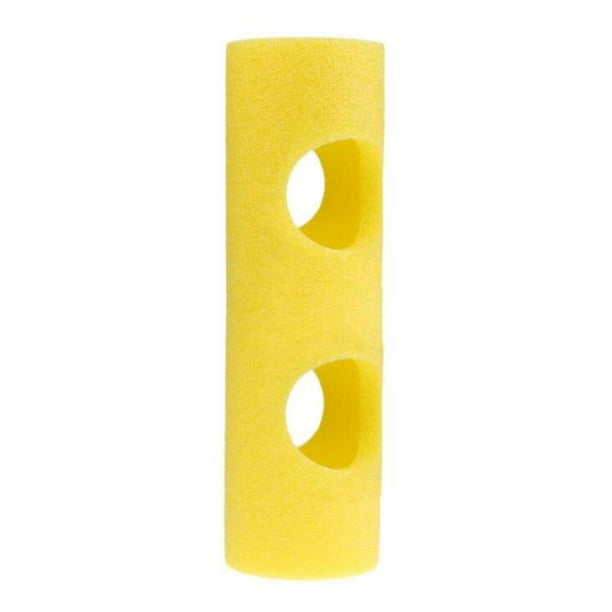 Conector de fideos de piscina con orificios para flotador de natación, conexión de fideos de natación, junta de conexión giallo 2