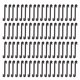 thumbnail image 1 of 300 piezas de hebillas de fijación para vides, pinzas para injertar plantas y tallos de vegetales (negro), 1 of 7