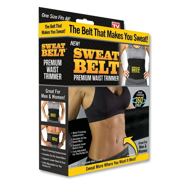 Sweat Belt Premium Waist Trimmer Compression Belt Core Support For