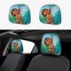 thumbnail image 1 of Vaiana Funda Protectora Universal para Reposacabezas de Coche, Funda Elástica para Reposacabezas de Asiento de Auto, Funda de Tela Antipolvo, Accesorios de Interior 2 Piezas, 1 of 6