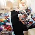thumbnail image 5 of Homewish Wild Dragon 7-Piece Twin Bedding,Magical Animal Bedding Comforter Set,Gray,Black Reversible, 5 of 8