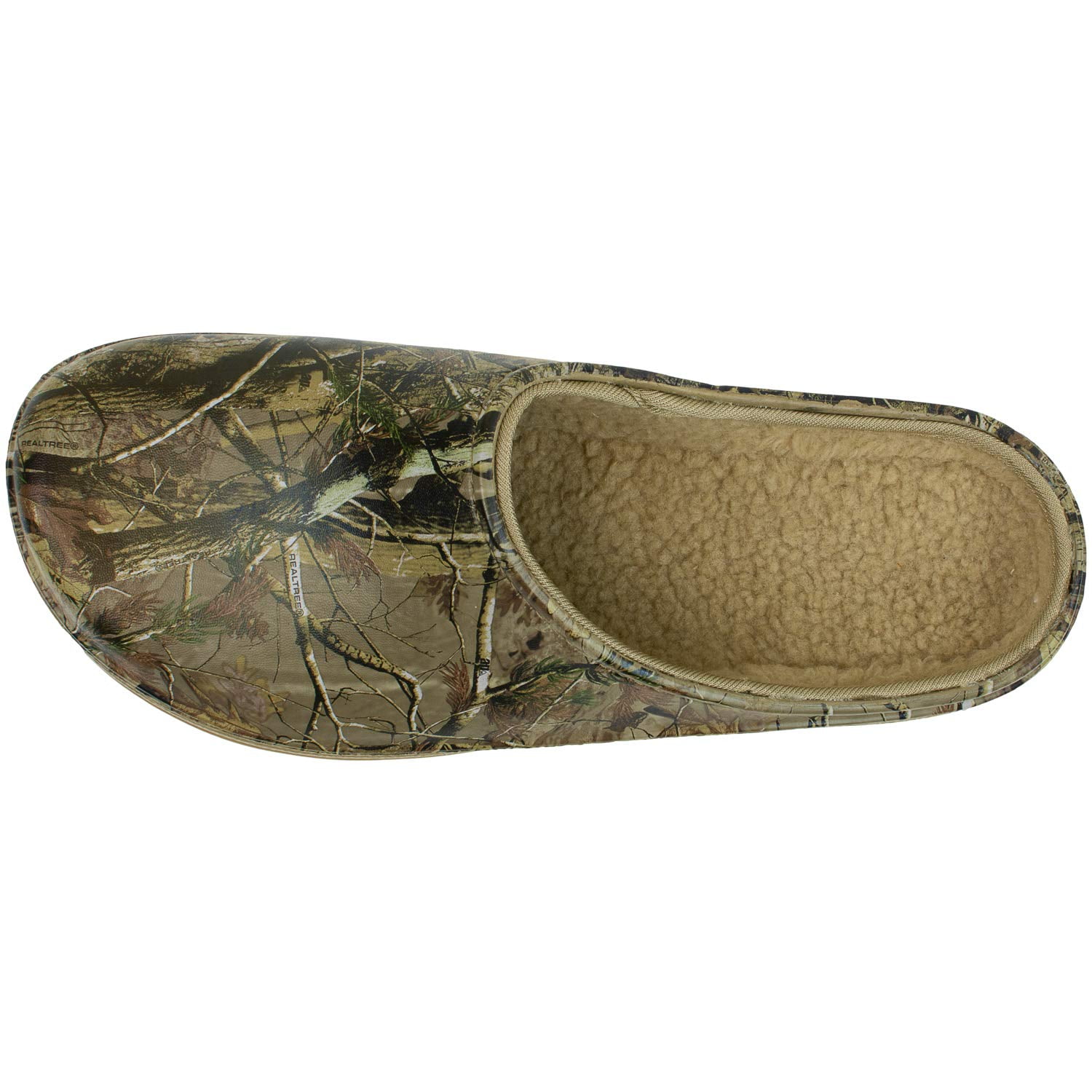 Realtree camo mens lined best sale clog with sherpa lining