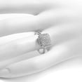 thumbnail image 2 of Pave Set Twist Rope Engagament Ring 1.9 Ct Diamond 14K White Gold Over, 2 of 2